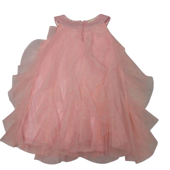 Baby Girl Bundle Of Dresses Flower Print And Pink In Size 2T Gentle Used - Picture 3 of 16